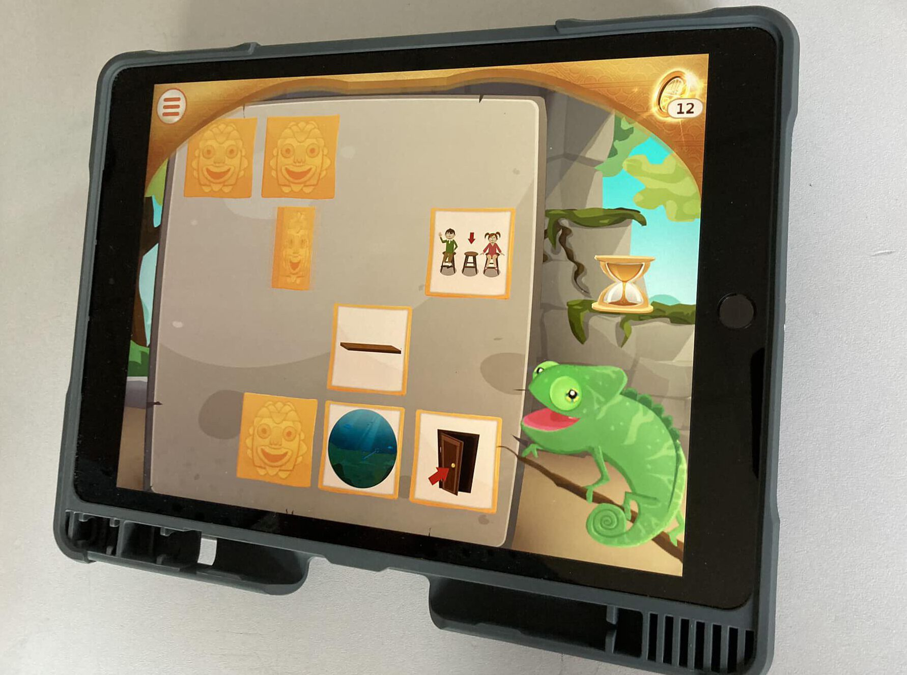 Tablet mit Lernsoftware