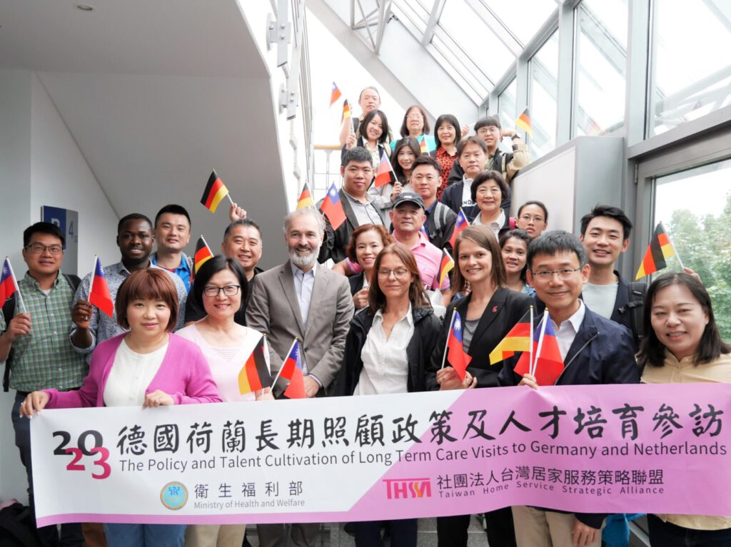 Gruppenfoto mit Delegierten aus Taiwan