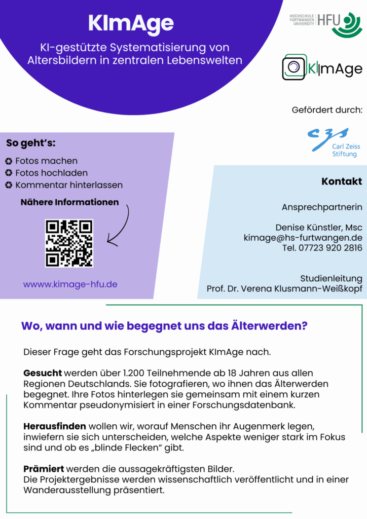 Flyer zum KImAge Projekt